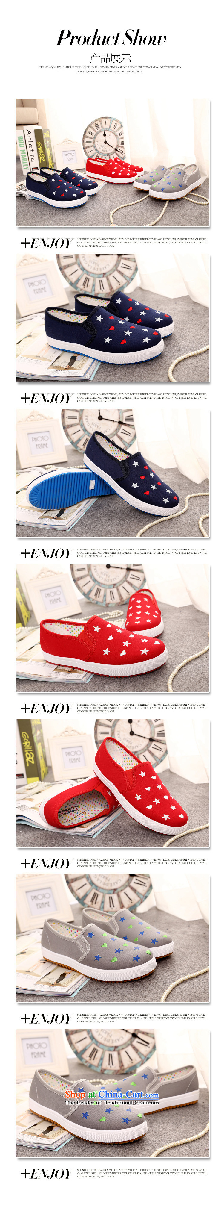 The spring of the year 2015 a new women's shoe canvas shoes stylish light port single shoe lazy people shoes flat bottom flat with a minimalist stirrups B056YZ blue 39 pictures, prices, brand platters! The elections are supplied in the national character of distribution, so action, buy now enjoy more preferential! As soon as possible.