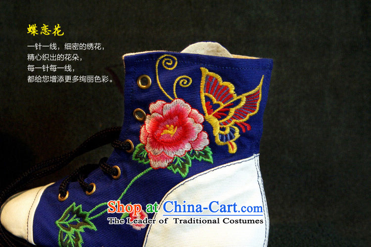 The silk autumn Shelley leisure old Beijing mesh upper ethnic flat bottom embroidered shoes porcelain tether canvas shoes  293 blue and white 37 pictures, prices, brand platters! The elections are supplied in the national character of distribution, so action, buy now enjoy more preferential! As soon as possible.