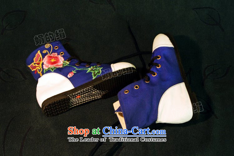 The silk autumn Shelley leisure old Beijing mesh upper ethnic flat bottom embroidered shoes porcelain tether canvas shoes  293 blue and white 37 pictures, prices, brand platters! The elections are supplied in the national character of distribution, so action, buy now enjoy more preferential! As soon as possible.