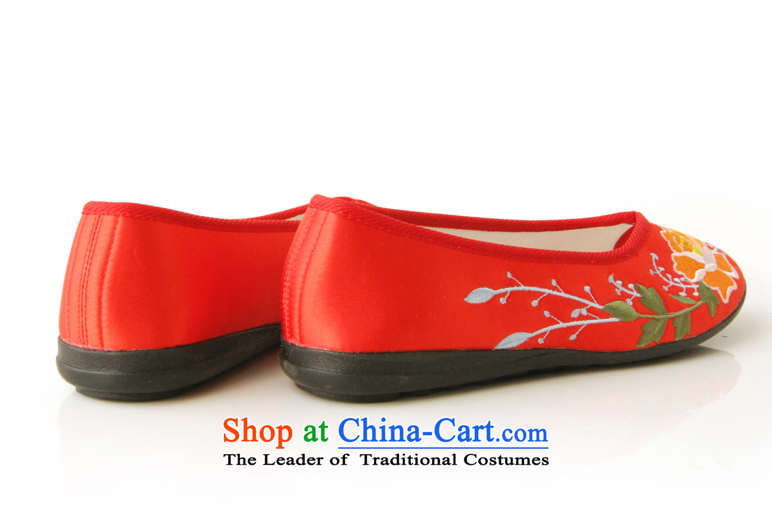 The silk autumn old Beijing mesh upper ethnic embroidered shoes flat with satin single women shoes 963B red 38 pictures, prices, brand platters! The elections are supplied in the national character of distribution, so action, buy now enjoy more preferential! As soon as possible.
