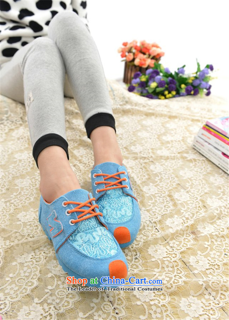 Mr. black stylish original can spell color female 2015 Stamp shoes lace with sneakers leisure sports shoes round head strap women shoes blue 36 pictures, prices, brand platters! The elections are supplied in the national character of distribution, so action, buy now enjoy more preferential! As soon as possible.