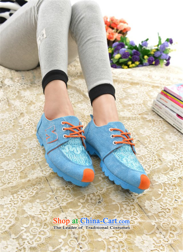 Spell Checker color cloth stylish heipao2015 casual women shoes round head pin kit tether strap around the streets on the movement of wild sports shoes blue 39 pictures, prices, brand platters! The elections are supplied in the national character of distribution, so action, buy now enjoy more preferential! As soon as possible.