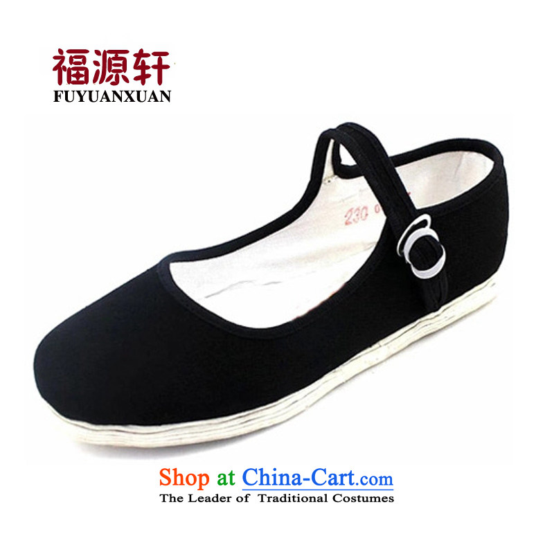 Mesh upper with old Beijing drive manually click shoes for larger girl shoe mother thousands of base flat bottom tether mesh upper black 37 _a comfortable doing 3 day shipping_