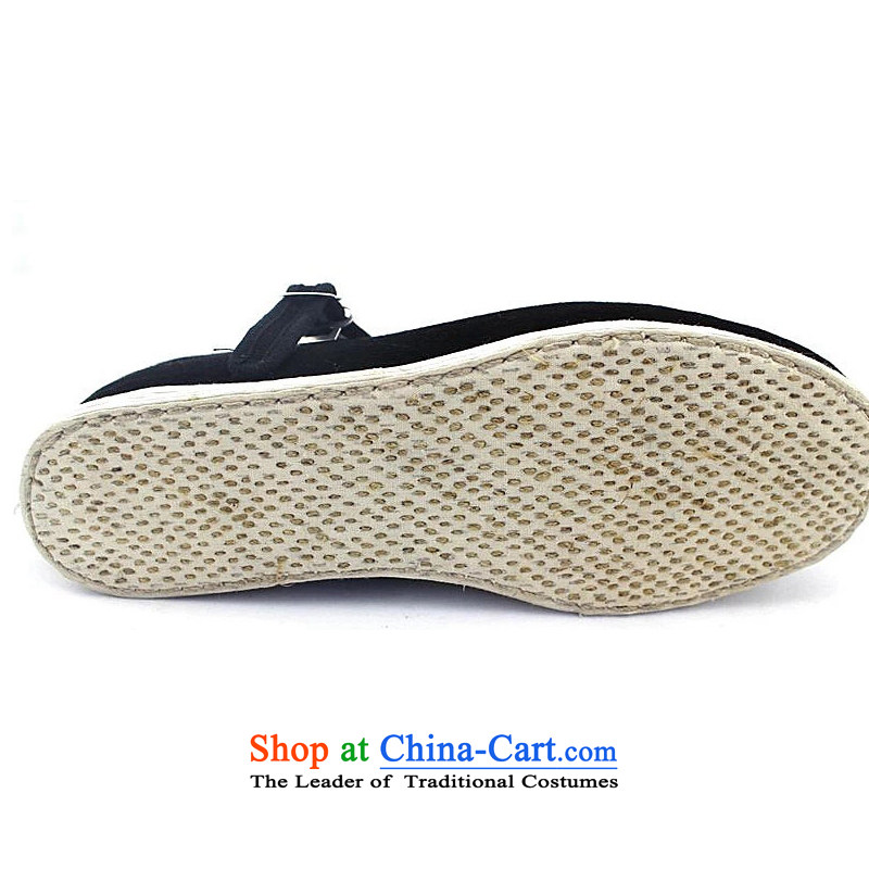 Mesh upper with old Beijing drive manually click shoes for larger girl shoe mother thousands of base flat bottom tether mesh upper black 37 (a comfortable doing 3 Day Shipping, Putin to write well shopping on the Internet has been pressed.
