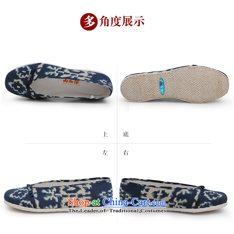 Inline l mesh upper women shoes of Old Beijing mesh upper thousands of bottom water ink connector tip port linen single shoe 8282A new blue 35 pictures, prices, brand platters! The elections are supplied in the national character of distribution, so action, buy now enjoy more preferential! As soon as possible.