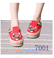The spring and summer of ethnic women shoes single shoe-masks the quintessence of Old Beijing mesh upper retro embroidered shoes A5001 A5001 female Red 36 pictures, prices, brand platters! The elections are supplied in the national character of distribution, so action, buy now enjoy more preferential! As soon as possible.