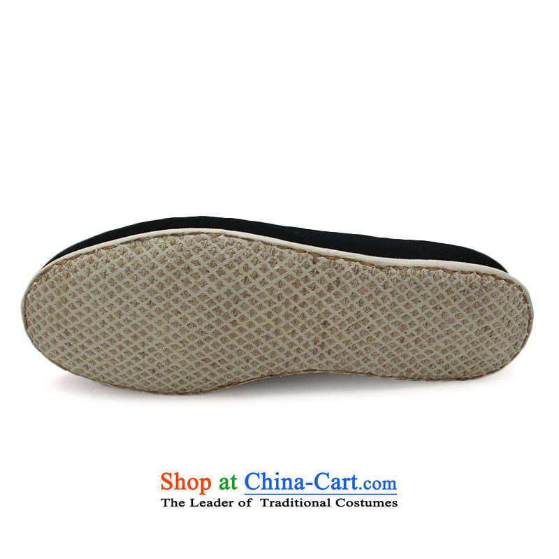 The Chinese old step-Fitr Old Beijing plain manual, backplane inside the mother Lady women embroidered shoes . embroidery Lihai Rmb female black 34-step-shoes Ramadan , , , shopping on the Internet