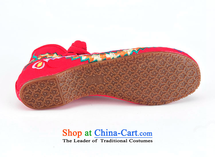 Better well old Beijing mesh upper female embroidered shoes of Ethnic Dance Shoe Light port square women shoes heel shoe-slope rising tie strap women shoes denim leisure shoes B525A87 estimated 34 pictures, prices, brand platters! The elections are supplied in the national character of distribution, so action, buy now enjoy more preferential! As soon as possible.