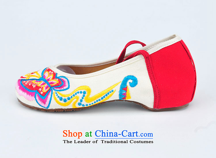 Better well women shoes butterfly embroidery mesh upper single shoe foot ring tie spell color retro ethnic embroidered shoes spring, summer, autumn and bag with small slope behind with increased leisure shoes B282-06 Green 39 pictures, prices, brand platters! The elections are supplied in the national character of distribution, so action, buy now enjoy more preferential! As soon as possible.