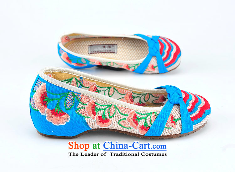 Mesh upper with well the female singles good shoes embroidered shoes comfortable Oxford soft bottoms small slope with 3.5 cm package with stylish shoe increased within China wind retro Fashion Shoes B525A73 estimated 38 pictures, prices, brand platters! The elections are supplied in the national character of distribution, so action, buy now enjoy more preferential! As soon as possible.