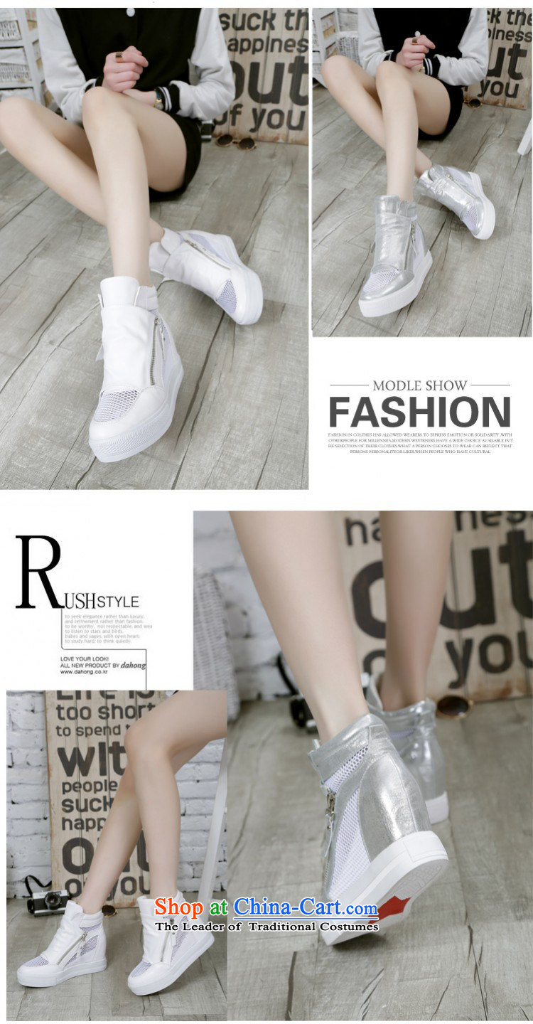The Korean version of the new 2015 lounge with comfortable single slope waterproof desktop zipper with solid color mesh students shoes C.O.D. package mail white 37 special pictures, prices, brand platters! The elections are supplied in the national character of distribution, so action, buy now enjoy more preferential! As soon as possible.