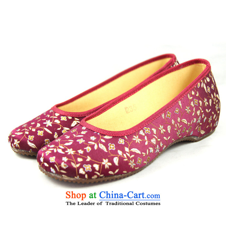 Magnolia Old Beijing mesh upper women round head floral silk-small slope with non-slip wear in older mother shoe embroidered shoes 2312-1083 purple 36 pictures, prices, brand platters! The elections are supplied in the national character of distribution, so action, buy now enjoy more preferential! As soon as possible.
