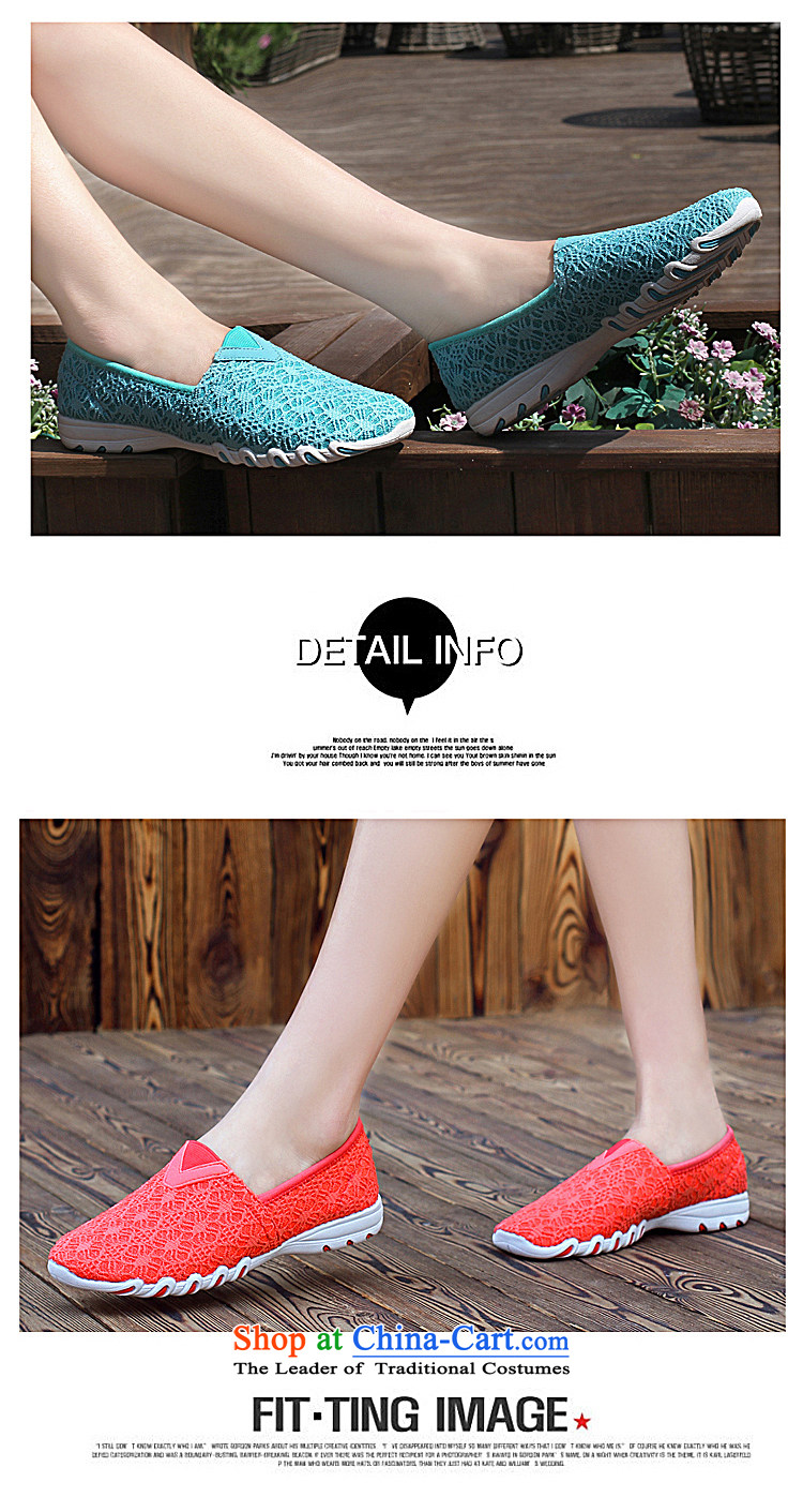 2015 Summer Camp set foot Korean female round head flat bottom single Korean female Internet shoes shoe lace leisure shoes breathable one stirrups lazy people in the red 38 pictures shoes, prices, brand platters! The elections are supplied in the national character of distribution, so action, buy now enjoy more preferential! As soon as possible.