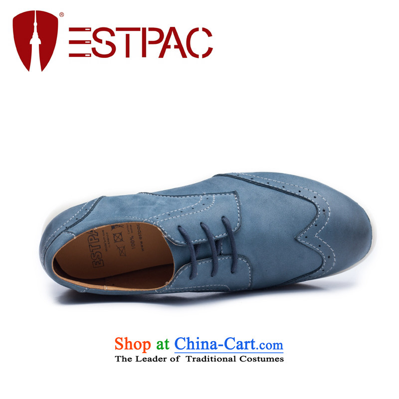 The Autumn Campaign Ibrahim single shoe England points with a leather shoes carved with flat Blok Oxford shoes Y02 ANTHURIAM 37, Ibrahim (estpac) , , , shopping on the Internet