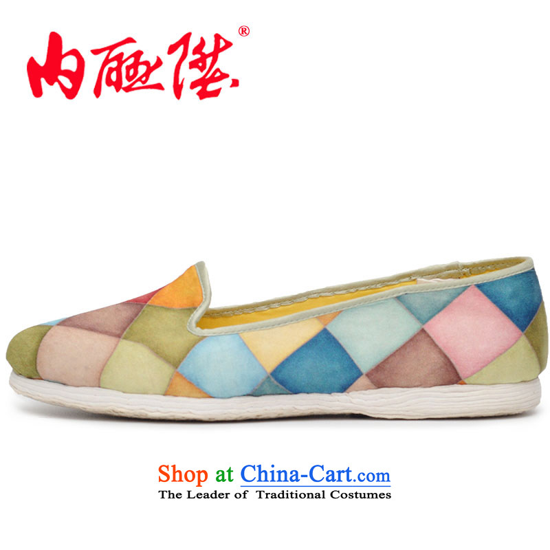 The thousand-layer mesh upper with women shoes bottom tabs on the small-watercolor mesh upper mesh upper 8606A TANGYAN Beijing, 39, of the mixed l , , , shopping on the Internet