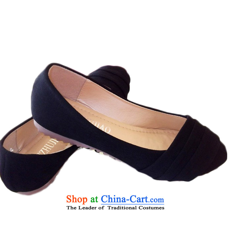 Is small and the old Beijing red mesh upper with a flat bottom shoe points female comfortable soft bottoms CXY01 shoes CXY01 marriage black 36, is small-mi (LOVELY BEAUTY , , , shopping on the Internet