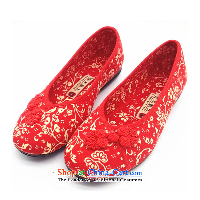 Is small and the old Beijing after deduction bride shoes mesh upper shoe CXY17 red 38, is small-mi (LOVELY BEAUTY , , , shopping on the Internet