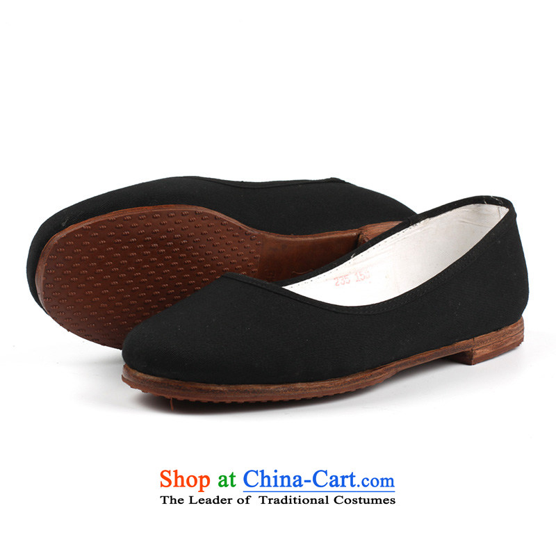 The L and the old Beijing leather shoes bottom waterproof anti-slip manually mesh upper leather bottom Ms. $ 35 black sea with l and shopping on the Internet has been pressed.
