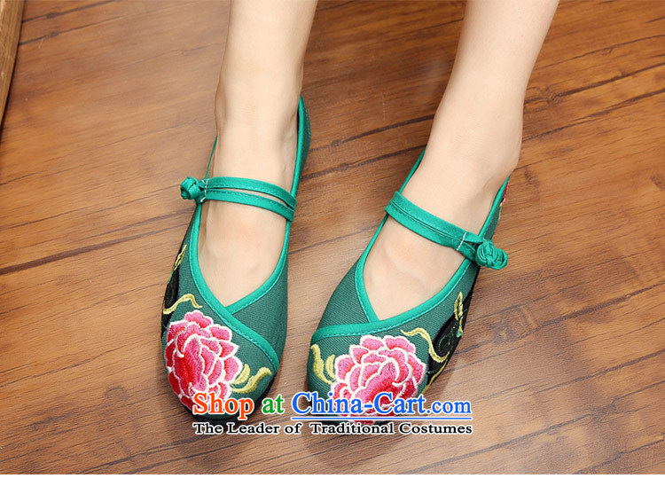The silk autumn old Beijing mesh upper ethnic embroidered shoes a field-flat bottom shoe single shoe 88-99 18  36 pictures of the rostrum, prices, brand platters! The elections are supplied in the national character of distribution, so action, buy now enjoy more preferential! As soon as possible.