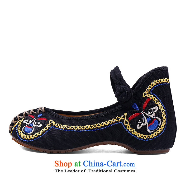 The Thai and source of Old Beijing mesh upper women shoes in spring and summer 2015 new single shoe ethnic smart casual embroidered shoes, older retro flat bottom shoe -tae and 24, mother source , , , shopping on the Internet