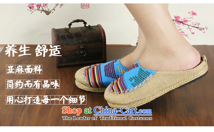 Chung Pavilion Old Beijing Antique flax slippers ethnic linen shoes home shoes rubber sole thumb mesh upper deodorants wicking A-110 red 40 pictures, prices, brand platters! The elections are supplied in the national character of distribution, so action, buy now enjoy more preferential! As soon as possible.