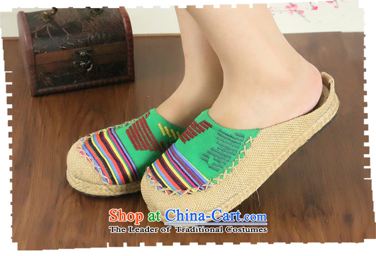 Chung Pavilion Old Beijing Antique flax slippers ethnic linen shoes home shoes rubber sole thumb mesh upper deodorants wicking A-110 red 40 pictures, prices, brand platters! The elections are supplied in the national character of distribution, so action, buy now enjoy more preferential! As soon as possible.