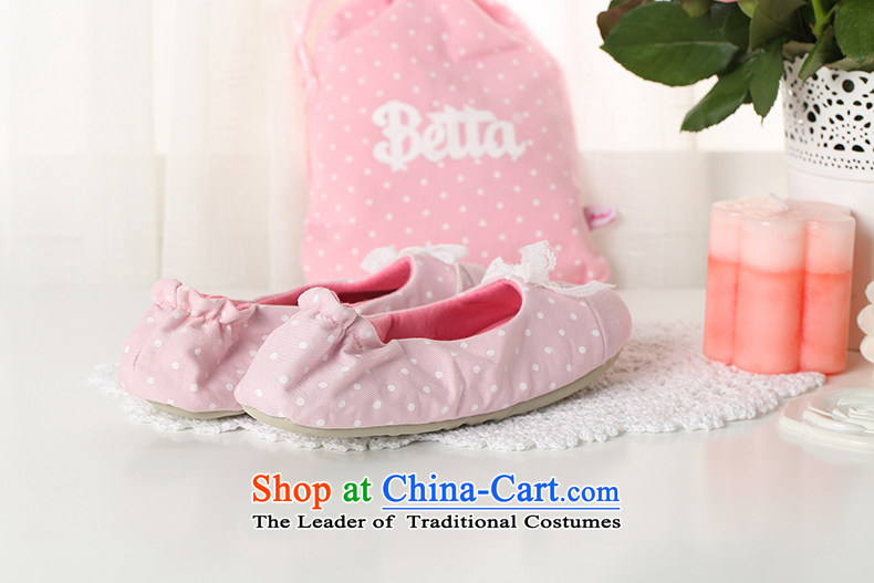 Betta home during the spring and autumn home cotton shoes, lint-free cloth shoes . The ground flat bottom indoor slippers pink cotton flooring silent 36/67 picture, prices, brand platters! The elections are supplied in the national character of distribution, so action, buy now enjoy more preferential! As soon as possible.