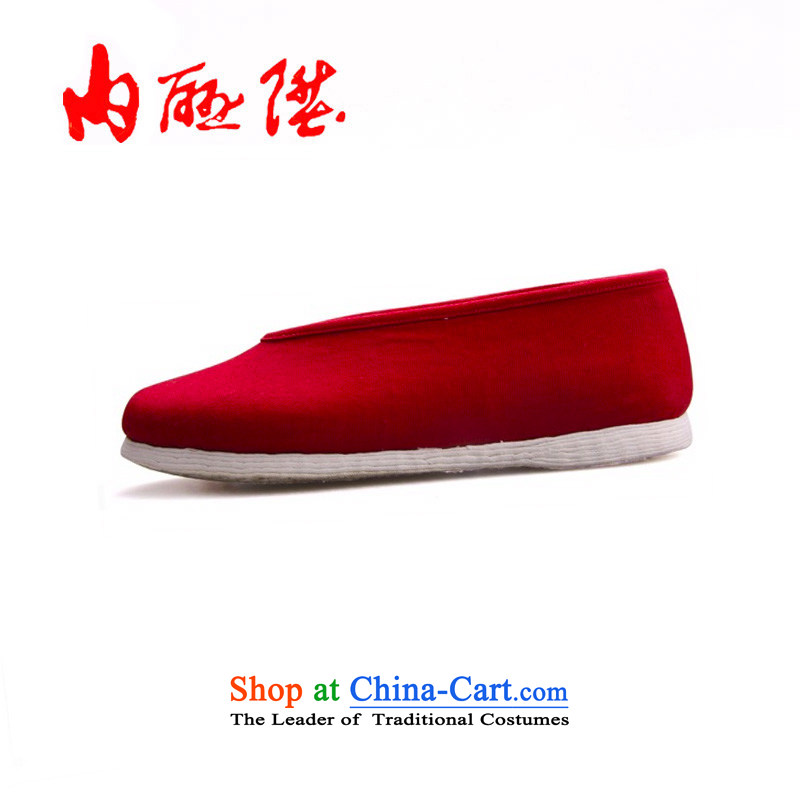 The rise of Old Beijing women's shoe-gon 000 mesh upper with _PORT 8604A Red 38