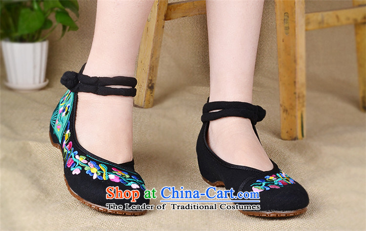 Lun Cheung Shui (LINXIANGRUI) spring and summer new old Beijing Plaza of ethnic dances mesh upper strap embroidered shoes comfortable shoes women increased within Annex 6628Red 37 pictures, prices, brand platters! The elections are supplied in the national character of distribution, so action, buy now enjoy more preferential! As soon as possible.