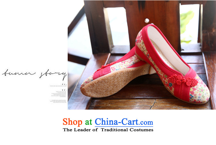 Chung Pavilion ethnic embroidered shoes female ping with beef tendon bottom end reap mother shoe reap deodorants flax pad pregnant women casual women shoes A-501 then purple 37 pictures, prices, brand platters! The elections are supplied in the national character of distribution, so action, buy now enjoy more preferential! As soon as possible.