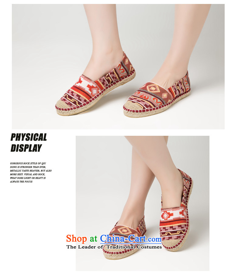The hit it off2015 summer new pope ethnic commission line shoes bottom clip lazy people shoes fisherman women shoes mesh upper red 35 pictures, prices, brand platters! The elections are supplied in the national character of distribution, so action, buy now enjoy more preferential! As soon as possible.