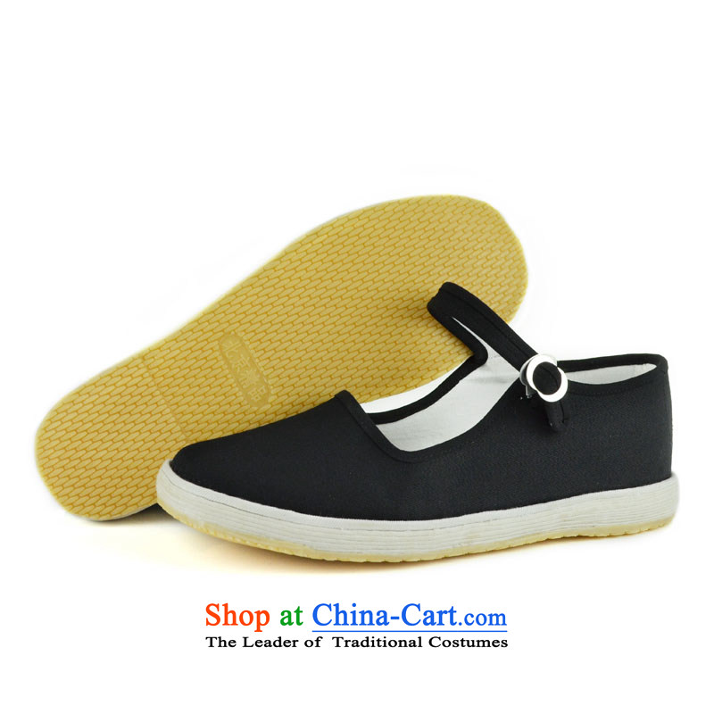 The first door of Old Beijing mesh upper with thousands of women work shoes bottom mesh upper classic mother shoe buckle the elderly in the walking shoes Comfortable, breathable black 40 Purple Door (zimenyuan) , , , shopping on the Internet