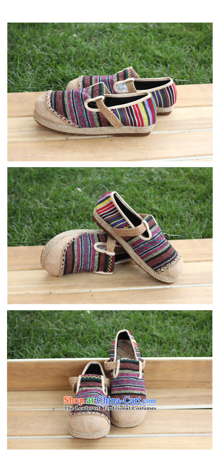 Stylish canvas shoes female lazy people shoes Thai style shoes shoes wild low-profile single shoe old Beijing mesh upper linen cloth shoes M-30 black first female 38 pictures, prices, brand platters! The elections are supplied in the national character of distribution, so action, buy now enjoy more preferential! As soon as possible.