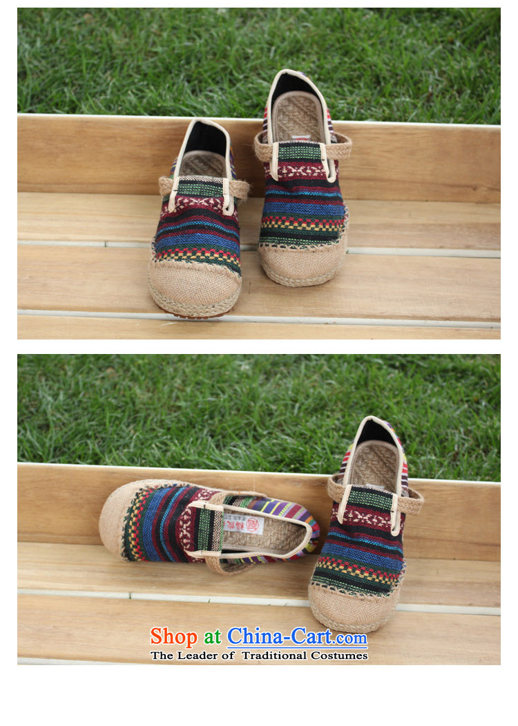 Stylish canvas shoes female lazy people shoes Thai style shoes shoes wild low-profile single shoe old Beijing mesh upper linen cloth shoes M-30 black first female 38 pictures, prices, brand platters! The elections are supplied in the national character of distribution, so action, buy now enjoy more preferential! As soon as possible.