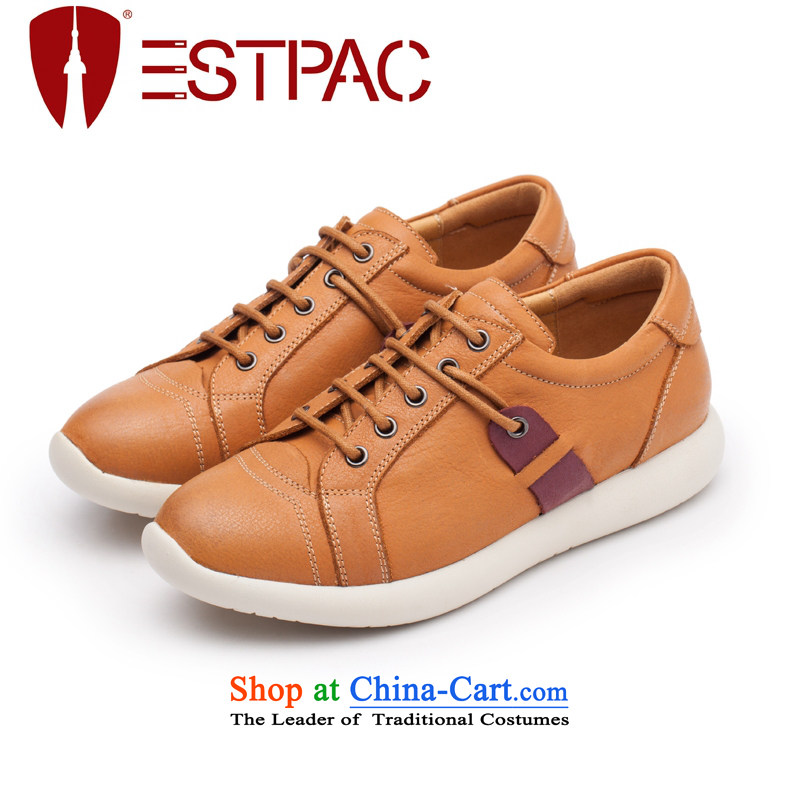 Ibrahim Fall of England with flat shoe leather pointed wind tether deep stylish casual women shoes Y01 ANTHURIAM 36, Ibrahim (estpac) , , , shopping on the Internet