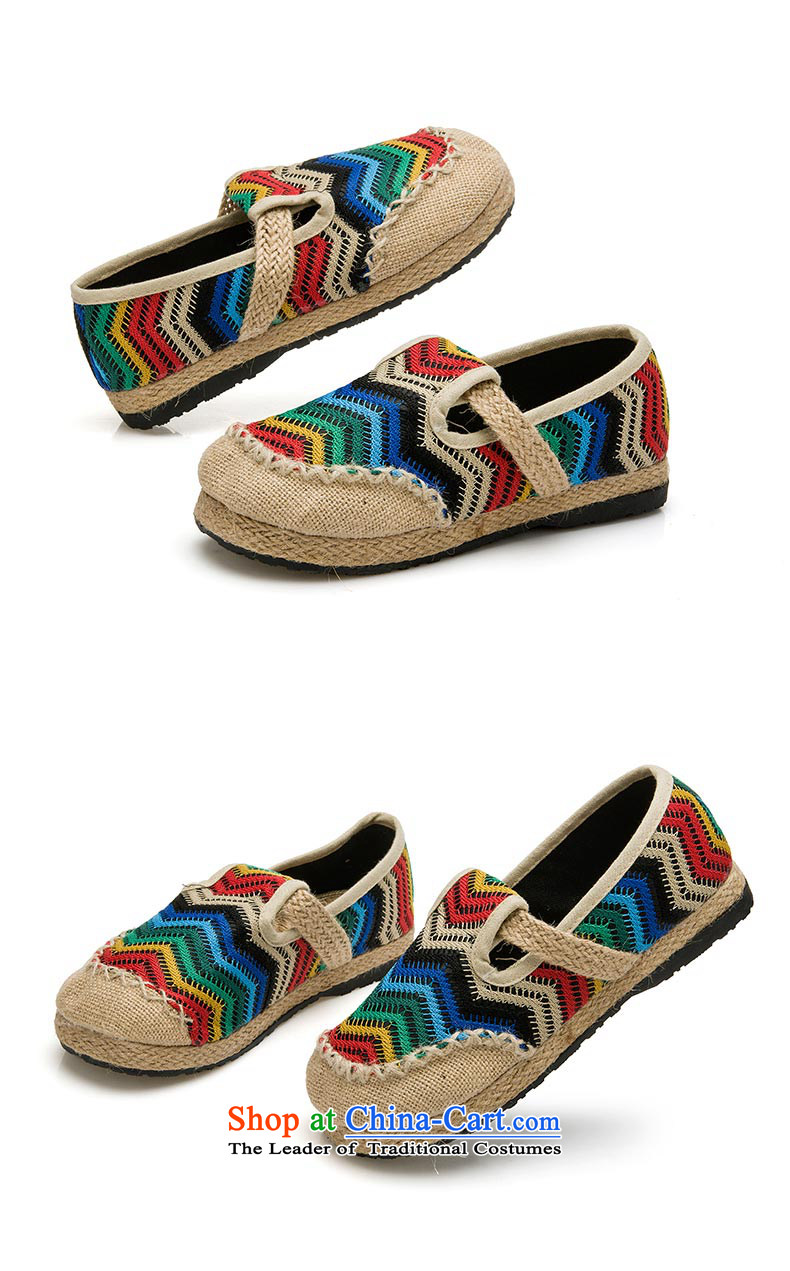 Thailand embroidered ethnic hand-foot pension embroidery linen straw Dance Arts Sum Tang date of female strap shoes green 35 pictures, prices, brand platters! The elections are supplied in the national character of distribution, so action, buy now enjoy more preferential! As soon as possible.