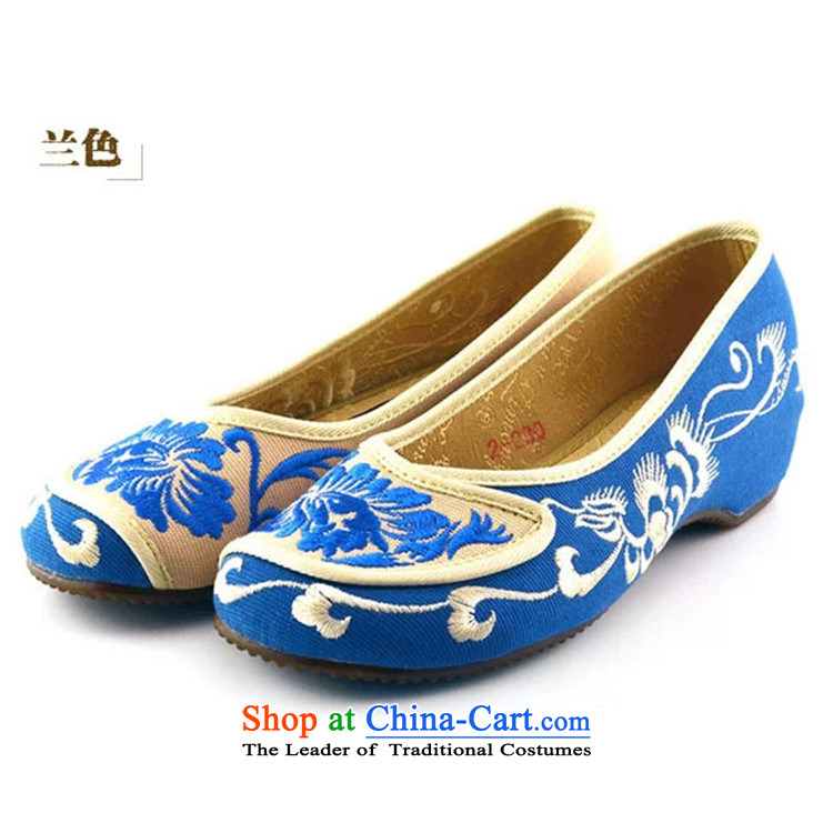 The spring and summer of Old Beijing mesh upper women shoes retro embroidered shoes of Ethnic Dance Shoe increase Square flat bottom womens single shoe beige 36 pictures, prices, brand platters! The elections are supplied in the national character of distribution, so action, buy now enjoy more preferential! As soon as possible.