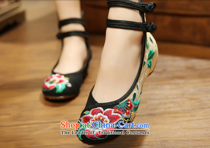 Energy summer new retro ethnic embroidered shoes increased within the old Beijing mesh upper with single women shoes 412-151 Red 37 pictures, prices, brand platters! The elections are supplied in the national character of distribution, so action, buy now enjoy more preferential! As soon as possible.