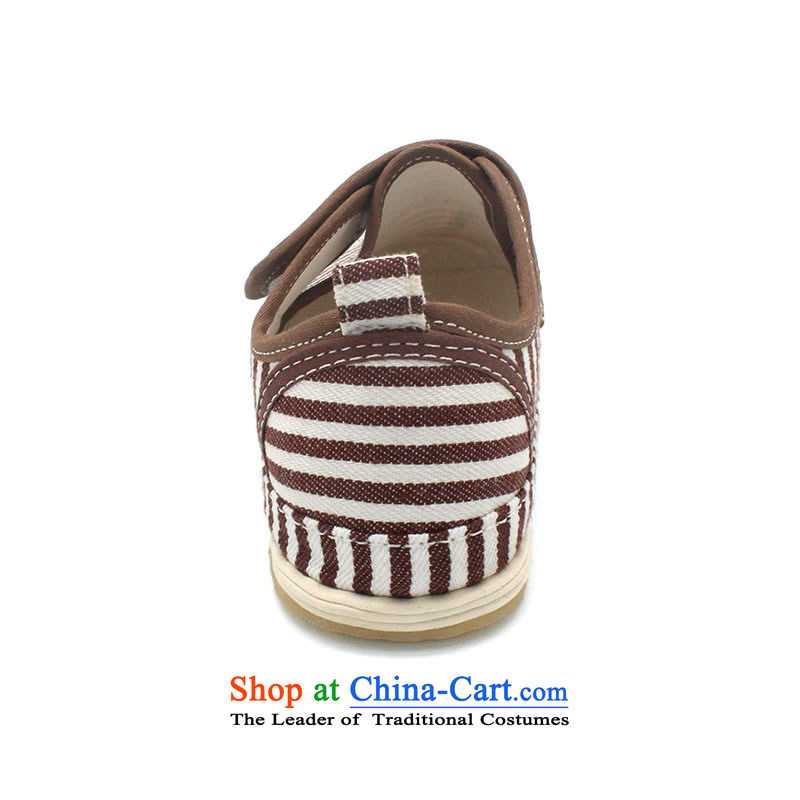 Genuine old step-young of Ramadan Old Beijing mesh upper hand apply glue to the bottom layer of thousands of anti-skid shoes, casual single shoes Child Child film streaks single brown 22 yards /16cm, step-young of Ramadan , , , shopping on the Internet