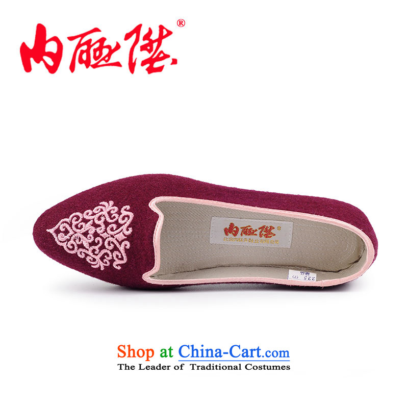 The new L female mesh upper mesh upper-gon tangyan beijing arts small tabs on Chun Sang manually bottom thousands of single shoe red 38, 8,605 inline l , , , shopping on the Internet