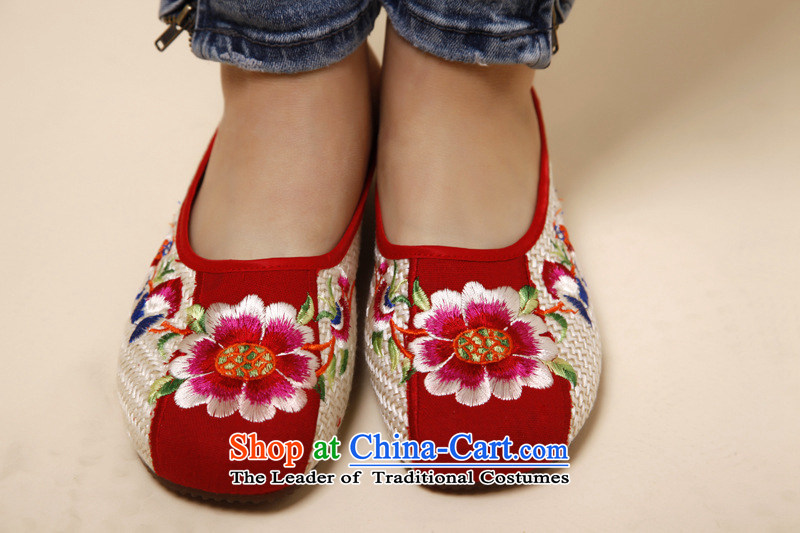 2015 autumn flowers new linen embroidery beef tendon bottom of ethnic embroidered slippers women shoes are cool beige 36 pictures xhx drag, prices, brand platters! The elections are supplied in the national character of distribution, so action, buy now enjoy more preferential! As soon as possible.