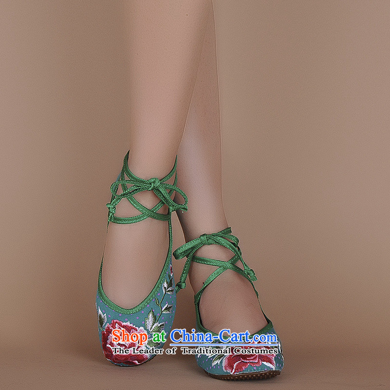 The autumn 2015 New Dance Shoe sweet lovely old content Svetlana Goryacheva Beijing Oxford soft bottoms embroidered shoes Dance Shoe xhx green 35 pictures, prices, brand platters! The elections are supplied in the national character of distribution, so action, buy now enjoy more preferential! As soon as possible.