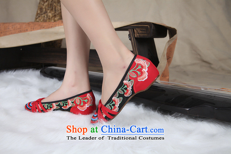 The autumn 2015 new low light port embroidered shoes Dance Shoe beef tendon Bottom soft bottoms womens single shoe embroidered shoes xhx mesh upper black 38 pictures, prices, brand platters! The elections are supplied in the national character of distribution, so action, buy now enjoy more preferential! As soon as possible.