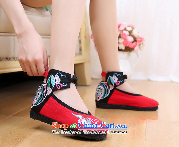 2015 Autumn, girls-canvas shoes female ethnic stylish thick rising within the old Beijing m White 36 pictures, prices, brand platters! The elections are supplied in the national character of distribution, so action, buy now enjoy more preferential! As soon as possible.