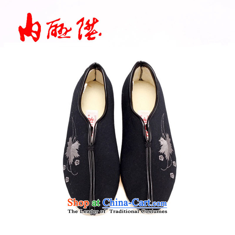 Inline l women shoes manually cotton shoes bottom thousands of women at the encryption of cotton 8245A embroidered gray 37, inline l , , , shopping on the Internet