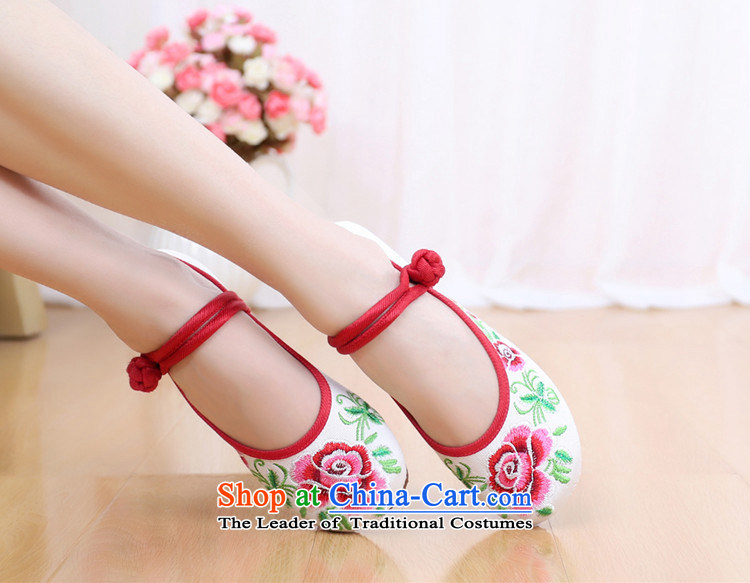 Oriental Kai Fei 2015 autumn and winter new wealth Mudan Old Beijing women's shoes and stylish mesh upper retro ethnic bride embroidered shoes shoes Dance Shoe Mudan marriage blue 37 pictures, prices, brand platters! The elections are supplied in the national character of distribution, so action, buy now enjoy more preferential! As soon as possible.