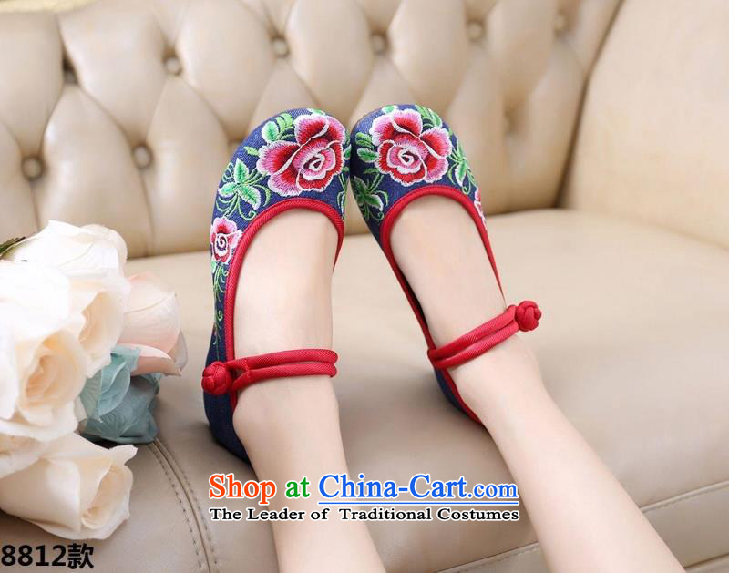 Oriental Kai Fei 2015 autumn and winter new wealth Mudan Old Beijing women's shoes and stylish mesh upper retro ethnic bride embroidered shoes shoes Dance Shoe Mudan marriage blue 37 pictures, prices, brand platters! The elections are supplied in the national character of distribution, so action, buy now enjoy more preferential! As soon as possible.