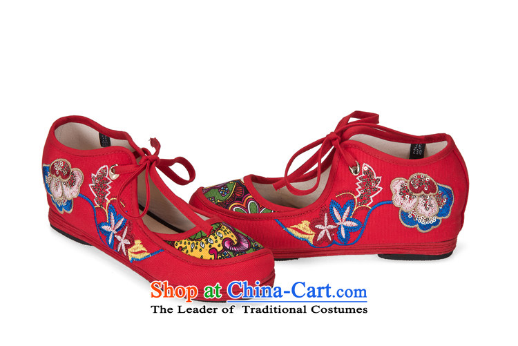 Oriental Kai Fei 2015 autumn and winter old Beijing mesh upper end of thousands of women shoes soles of ethnic embroidered shoes comfortable shoes marriage single mother shoe H.Rotation and duration of green 36 pictures, prices, brand platters! The elections are supplied in the national character of distribution, so action, buy now enjoy more preferential! As soon as possible.