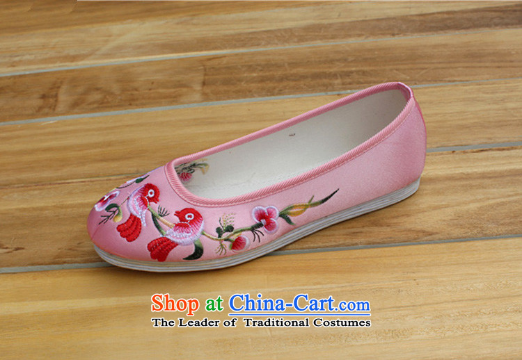 Women shoes damask side Fall thousands-base flat fashion retro ethnic embroidered shoes Yuanyang embroidery marriage shoes red old Beijing TA-7 mesh upper black 39 pictures, prices, brand platters! The elections are supplied in the national character of distribution, so action, buy now enjoy more preferential! As soon as possible.