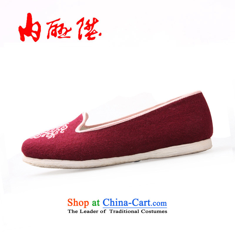 Inline l mesh upper single shoe tangyan Beijing mesh upper hand thousands of small tabs on the bottom of Cheung arts 8605A mesh upper red 38, female inline l , , , shopping on the Internet